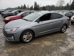 Salvage cars for sale at Graham, WA auction: 2019 Hyundai Elantra SEL