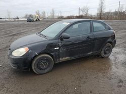 Salvage cars for sale at Montreal Est, QC auction: 2008 Hyundai Accent Base