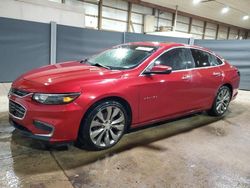 Chevrolet Malibu Premier salvage cars for sale: 2016 Chevrolet Malibu Premier