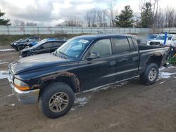 Dodge Dakota Quad slt salvage cars for sale: 2004 Dodge Dakota Quad SLT