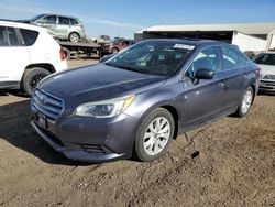 Subaru Legacy Vehiculos salvage en venta: 2015 Subaru Legacy 2.5I Premium