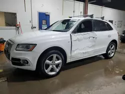 Salvage cars for sale at Blaine, MN auction: 2017 Audi Q5 Premium Plus