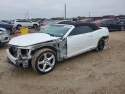 Vehiculos salvage en venta de Copart Temple, TX: 2015 Chevrolet Camaro LT