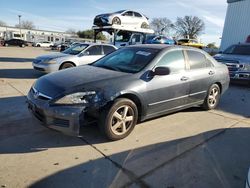 Salvage cars for sale from Copart Sacramento, CA: 2007 Honda Accord EX