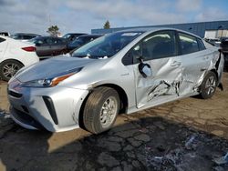 Salvage cars for sale at Woodhaven, MI auction: 2021 Toyota Prius Special Edition