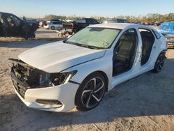 Honda Accord salvage cars for sale: 2018 Honda Accord Sport