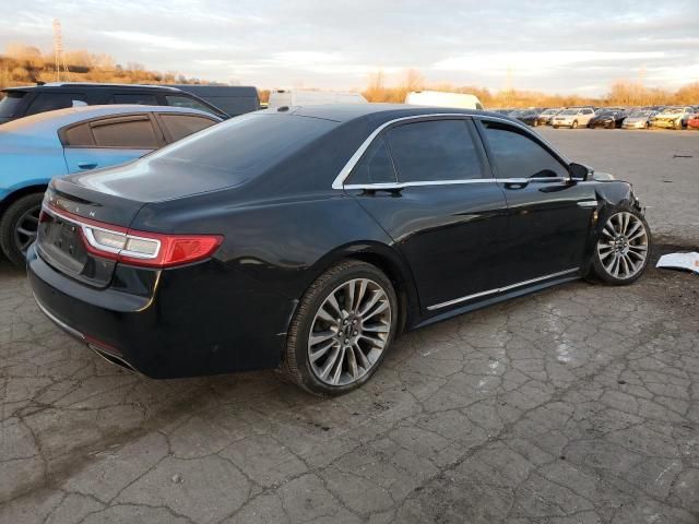 2017 Lincoln Continental Reserve