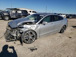 Ford salvage cars for sale: 2019 Ford Fusion Titanium