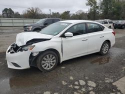 Nissan salvage cars for sale: 2017 Nissan Sentra S