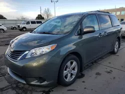 2013 Toyota Sienna LE en venta en Littleton, CO