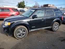 Salvage cars for sale at New Britain, CT auction: 2008 Ford Escape Limited