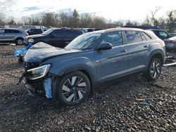 Volkswagen Atlas salvage cars for sale: 2024 Volkswagen Atlas Cross Sport SE