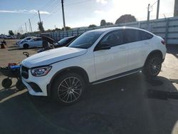 Salvage cars for sale at Miami, FL auction: 2023 Mercedes-Benz GLC Coupe 300 4matic