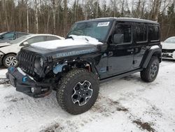 Carros con título limpio a la venta en subasta: 2022 Jeep Wrangler Unlimited Rubicon 4XE