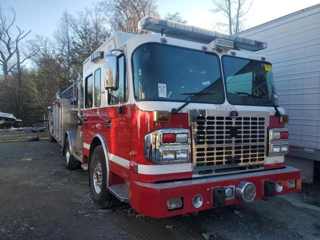 2012 Spartan Motors Firetruck