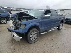 Salvage trucks for sale at Kansas City, KS auction: 2012 Ford F150 Supercrew