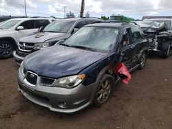 Salvage cars for sale at Kapolei, HI auction: 2006 Subaru Impreza Outback Sport