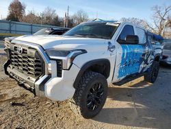 Toyota Tundra salvage cars for sale: 2022 Toyota Tundra Crewmax SR