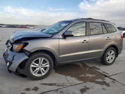 Salvage cars for sale at Grand Prairie, TX auction: 2011 Hyundai Santa FE Limited