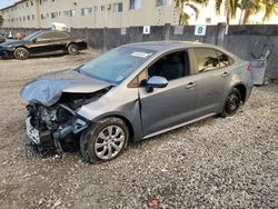 Toyota Vehiculos salvage en venta: 2020 Toyota Corolla LE