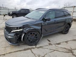 Salvage cars for sale at Walton, KY auction: 2023 KIA Sorento SX