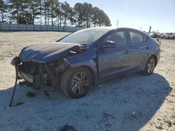 Hyundai salvage cars for sale: 2019 Hyundai Elantra SEL