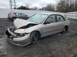 Salvage cars for sale at Windsor, NJ auction: 2004 Honda Civic LX