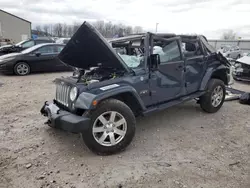 Jeep salvage cars for sale: 2016 Jeep Wrangler Unlimited Sahara