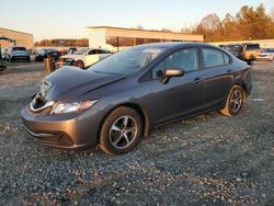 Salvage cars for sale from Copart Memphis, TN: 2015 Honda Civic SE