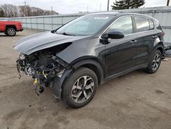 Salvage cars for sale at Ham Lake, MN auction: 2022 KIA Sportage LX