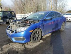 Salvage cars for sale at Portland, OR auction: 2016 Honda Civic LX