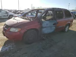 Salvage cars for sale at Woodhaven, MI auction: 2007 Dodge Grand Caravan SE