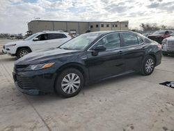 Toyota salvage cars for sale: 2020 Toyota Camry LE