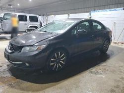 Salvage cars for sale from Copart Candia, NH: 2015 Honda Civic EXL