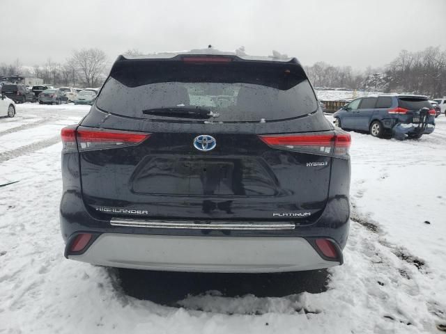 2021 Toyota Highlander Hybrid Platinum