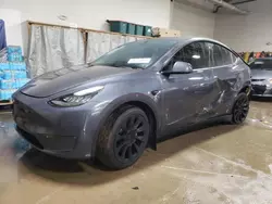 Salvage cars for sale at Elgin, IL auction: 2022 Tesla Model Y