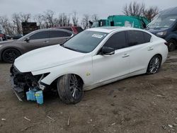 Infiniti salvage cars for sale: 2020 Infiniti Q50 Pure