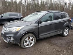 Ford Escape se salvage cars for sale: 2018 Ford Escape SE