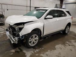 Salvage cars for sale at Avon, MN auction: 2017 Chevrolet Equinox LT