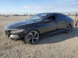 Salvage cars for sale at San Diego, CA auction: 2021 Honda Accord Sport