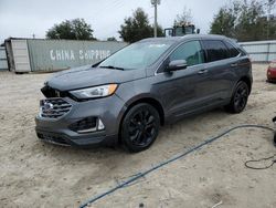 Vehiculos salvage en venta de Copart Midway, FL: 2019 Ford Edge Titanium