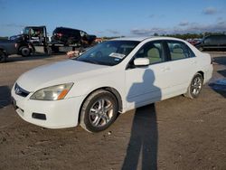 Honda salvage cars for sale: 2007 Honda Accord SE