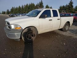 Salvage trucks for sale at Graham, WA auction: 2011 Dodge RAM 1500