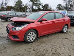 Salvage cars for sale at Hampton, VA auction: 2022 Hyundai Accent SE