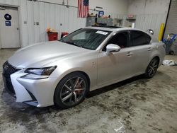 Salvage cars for sale at auction: 2017 Lexus GS 450H Base