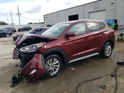 Salvage cars for sale at Jacksonville, FL auction: 2017 Hyundai Tucson Limited