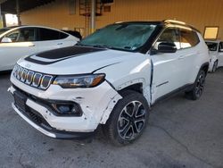 Jeep salvage cars for sale: 2022 Jeep Compass Limited