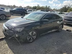 Salvage cars for sale at Riverview, FL auction: 2016 Honda Civic EX