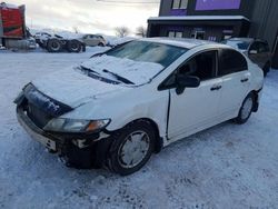 Honda salvage cars for sale: 2009 Honda Civic DX-G