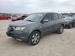 Acura salvage cars for sale: 2007 Acura MDX